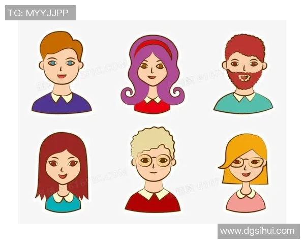 卡通风格足球明星头像设计创意合集呈现精彩球场魅力